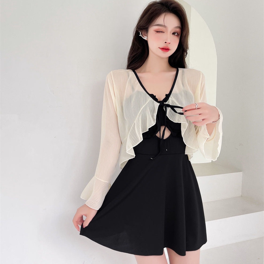 Bộ Đồ Bơi Một Mảnh Kiểu Mỏng Quyến Rũ Cho Các Bạn Nữ