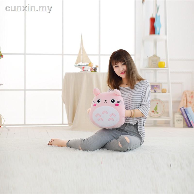 Bộ Chăn Gối 3 Trong 1 Hình Totoro Hoạt Hình