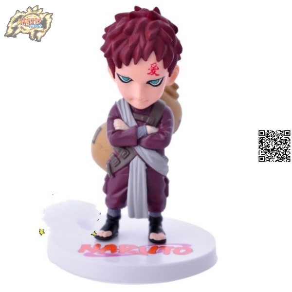 1620 Mô hình Naruto Chibi lớn nhiều nhân vật Gaara Kakashi Naruto Rock Lee Minato Neji