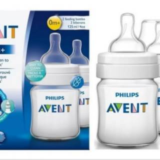 Bình Sữa Cổ Điển Đôi Philips Avent + 125ml / 260ml