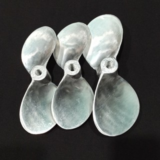Chân Vịt 2 Cánh 22cm, 24cm Ren 14mm, 16mm ( Cánh Quạt Đẩy )