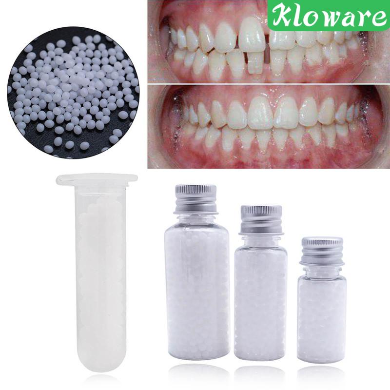 Bộ Hạt Nhựa Tạm Thời Làm Răng Giả 10G Cho Halloween