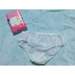 QUẦN LÓT GIẤY BI 2 LỚP COTTON MỀM MỊN