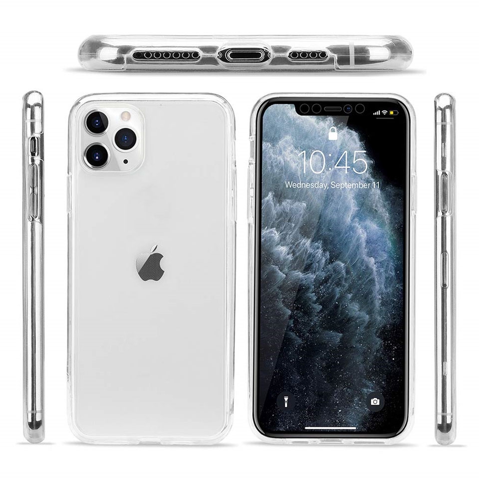 ốp điện thoại Chống Sốc 360 Độ Cho Iphone 11 Pro X Xr Xs Max 6 6s 7 8 Plus 5s 5 Se 2