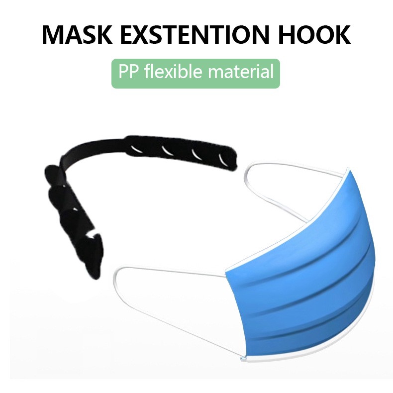 (Hàng Mới Về) Dây Đeo Khẩu Trang 4 Mức Điều Chỉnh Được Tiện Dụng