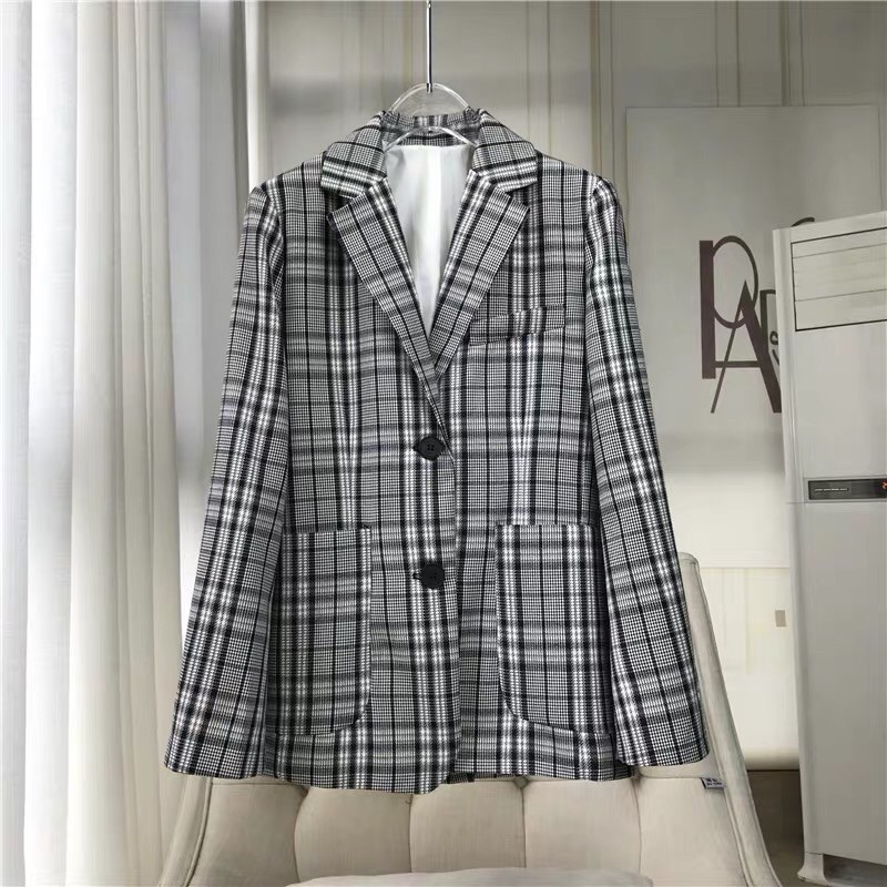 Áo khoác sọc Mo&Co