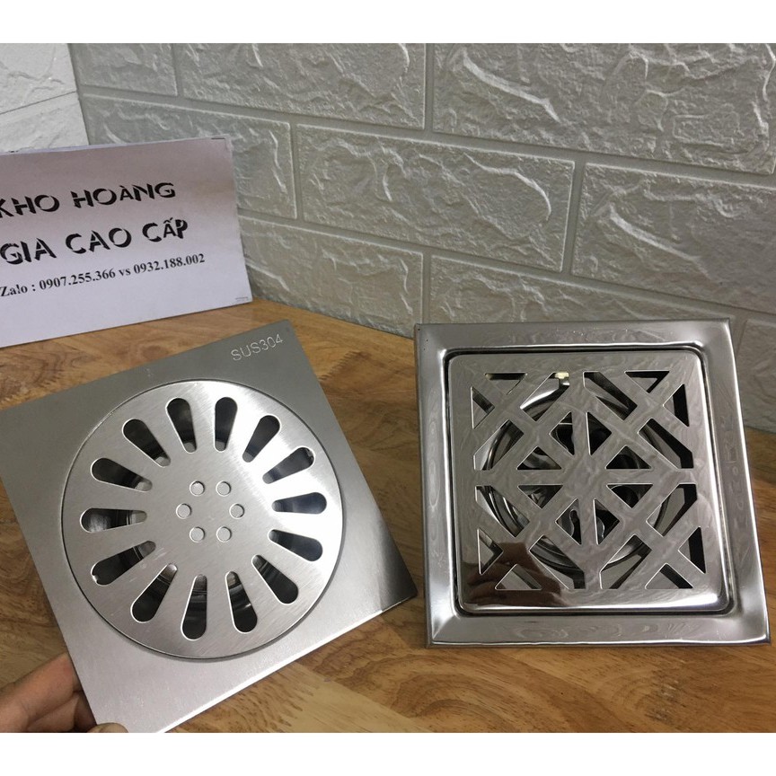 Phễu thoát sàn Phễu thoát sàn lược rác, Hố Ga Thoát Nước Sàn chống mùi hôi và côn trùng bằng inox 304
