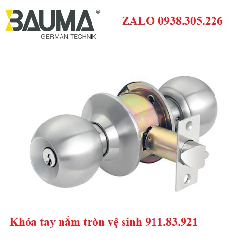 Khóa tay nắm tròn vệ sinh 911.83.921