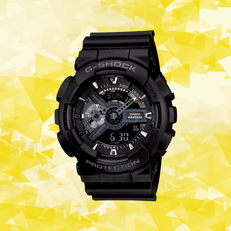 Đồng hồ thể thao nam nữ G-Shock GA-110-1BDR Full phụ kiện