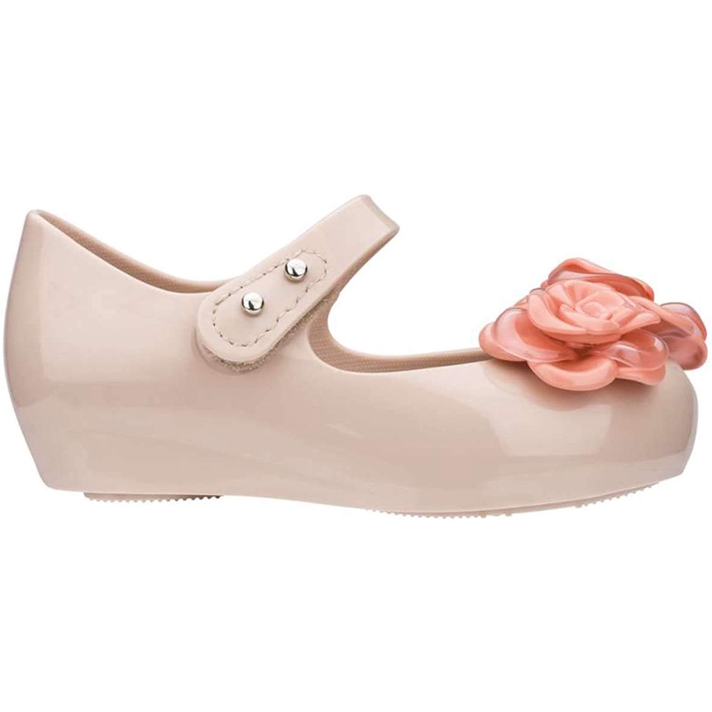 Giày nhựa thơm Melissa Ultragirl Flower BB màu Da