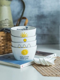 Bộ 8 bát con vuông độc đáo