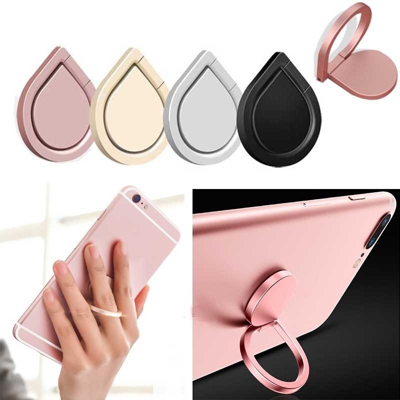 Nhẫn đỡ điện thoại hình giọt nước phong cách sang trọng