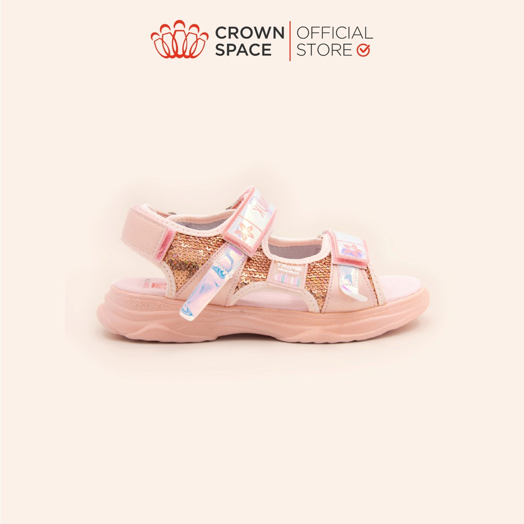 [PHIÊN BẢN CAO CẤP PREMIUM] Sandal Bé Gái Đi Học Chính Hãng Crown Space Cao Cấp CRUK545 Size 28-36