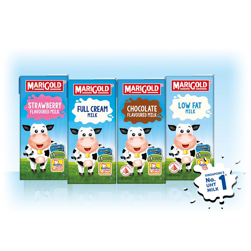 Sữa tiệt trùng Marigold thùng 24 200ml Singg thumbnail