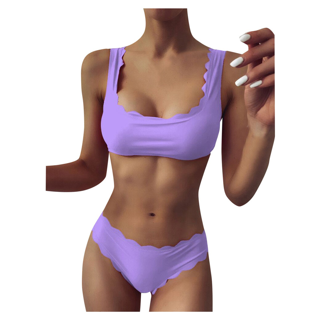 Latopee Women Swimwear Beachwear Push up Two piece Bikini Swimsuit Bathing Suit