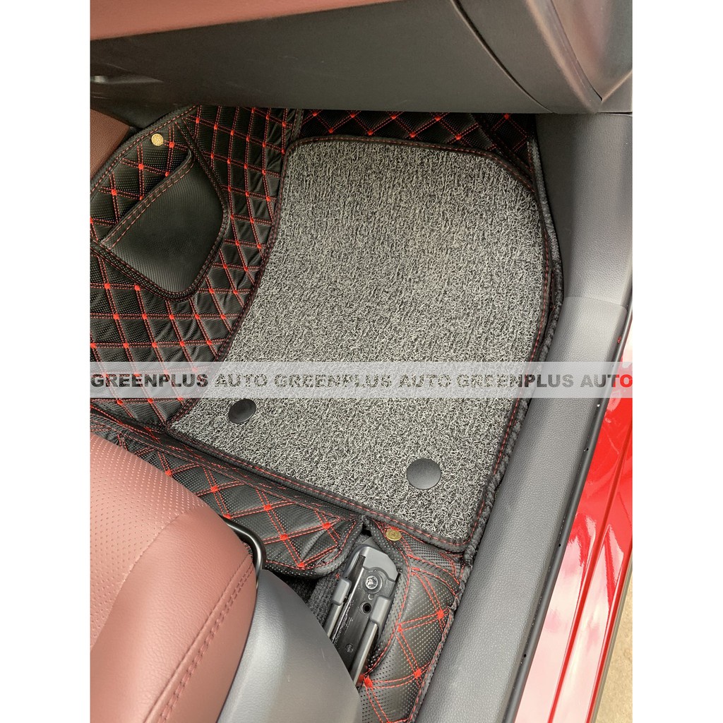 Thảm lót sàn ô tô 6D Toyota Corolla Cross chống nước, không mùi, phủ kín 90% sàn xe