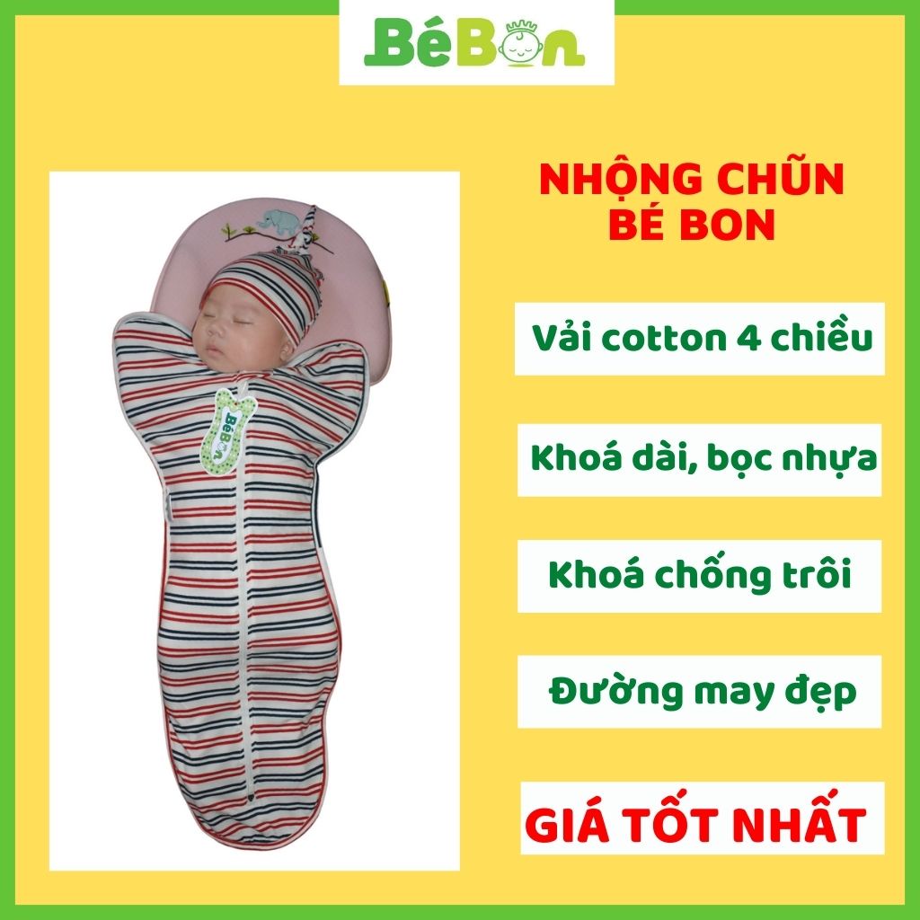 Nhộng Chũn Bé Bon Quấn chũn Bé Bon - [Giúp Bé Ngủ ngon, Sâu giấc, không giật mình]