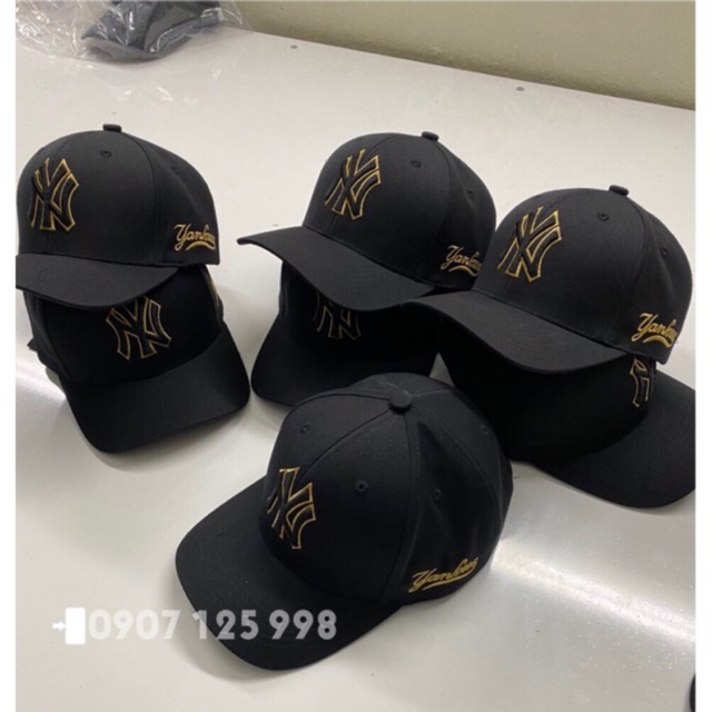 Nón kết thêu logo NY-YANKEES