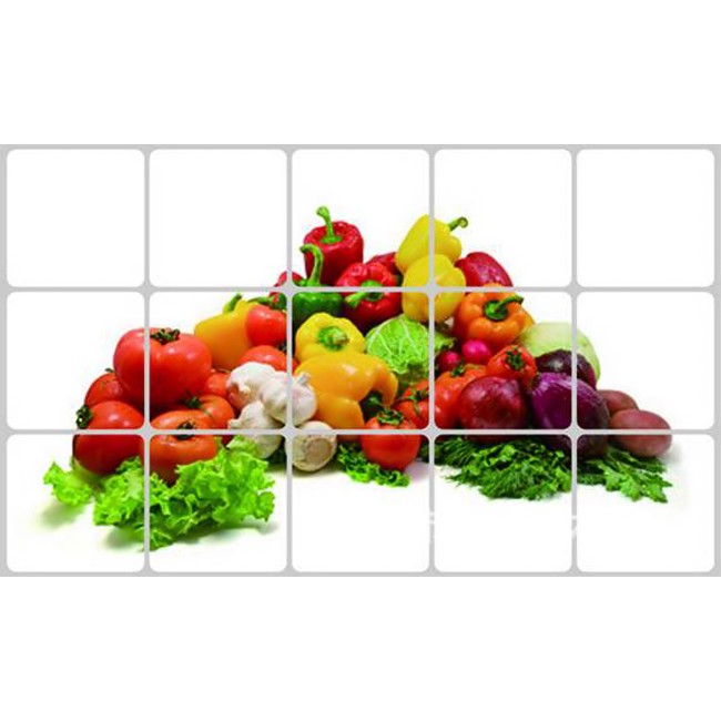 Combo 2 giấy dán tường bếp