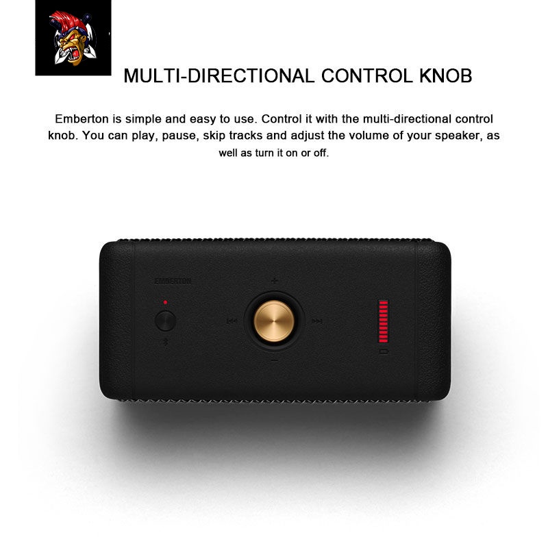 Bộ Loa Bluetooth Không Dây Chống Nước IPX7 MARSHALL Chuyên Dụng