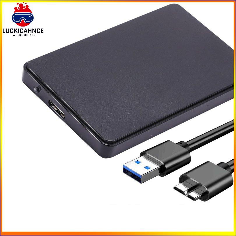 Hộp Đựng Ổ Cứng Di Động Bằng Nhựa Không Đinh Ốc Cổng Usb 3.0 Cho Laptop Hdd Ssd | BigBuy360 - bigbuy360.vn