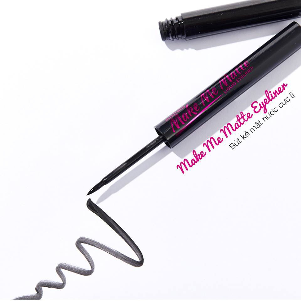 Bút Kẻ Mắt Australis Nước Hiệu Ứng Lì Hoàn Hảo Micro Make Me Matte Eyeliner 3.5ml