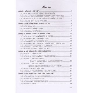 Phân dạng và phương pháp giải các chuyên đề đại số 10