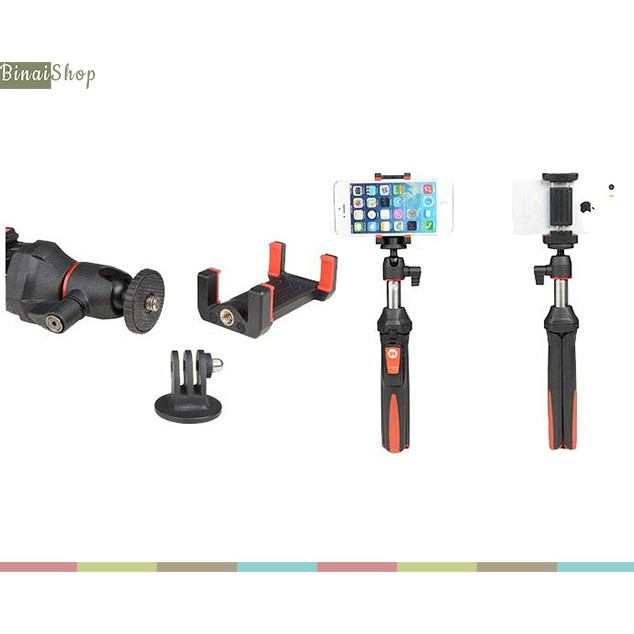 Gậy Selfie Chụp Hình Tự Sướng Tích Hợp Tripod Benro MK10 Hỗ Trợ Bluetooth 3.0