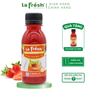 Nước cốt dâu tây Lafresh Đà Lạt 100ml