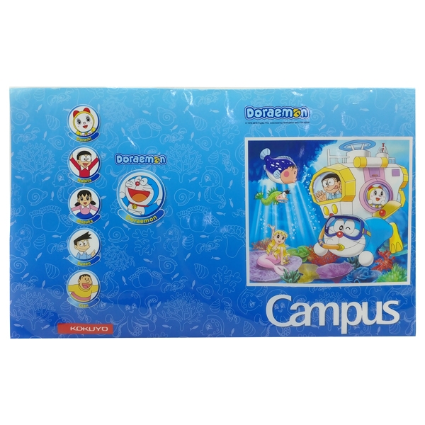 Bộ 8 Bọc Sách Giáo Khoa Campus Doraemon - Campus