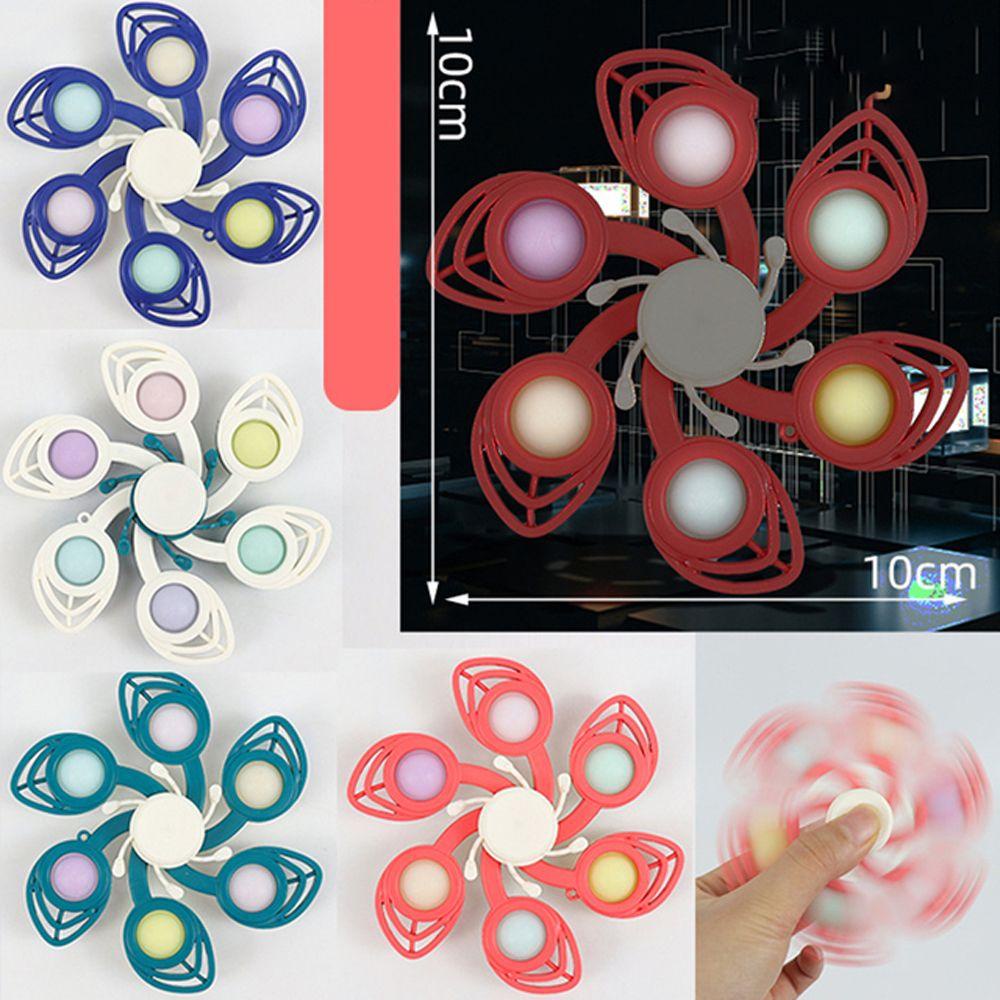 YIYU Con Quay Đồ Chơi Fidget Spinner PháT Quang GiúP GiảM Stress Cho Trẻ Em