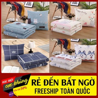 🎁 GIÁ RẺ NHẤT 🎁 chăn gối cho bé 2 trong 1 siêu đẹp