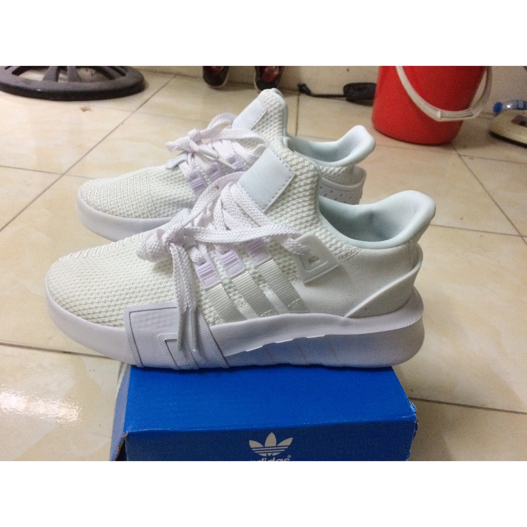 n Giày EQT full trắng (fullbox) 👟 [ NEW 2020 ] new ✔️ new ! ⚡ CHẤT sịn : ۶ : ོ # ˢ m ll