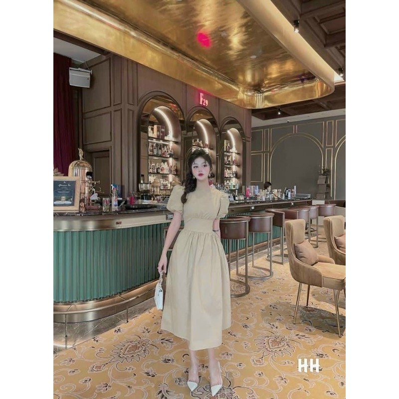 VÁY THÔ DÀI BO EO BASIC SIÊU XINH | BigBuy360 - bigbuy360.vn