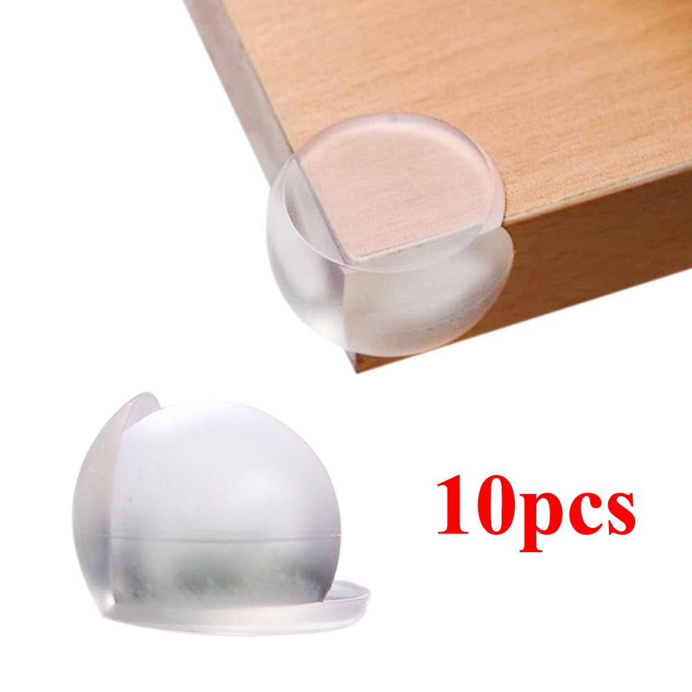 Set 10 Miếng Silicone Dán Góc Bàn Bảo Vệ An Toàn Cho Bé