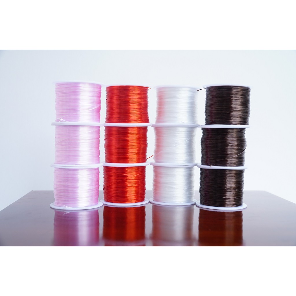 Cuộn dây xỏ chuỗi hạt sợi tơ siêu bền, cước xâu chuỗi hạt - Nhiều màu | BigBuy360 - bigbuy360.vn