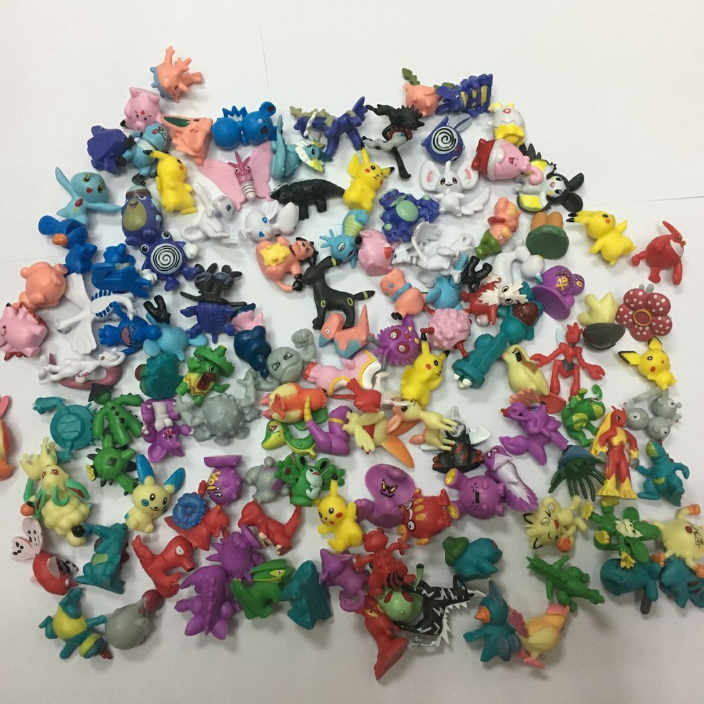 POKÉMON Set 144 Mô Hình Đồ Chơi Nhân Vật Trong Phim Hoạt Hình Pokemon Gồm 24 / 24 Món