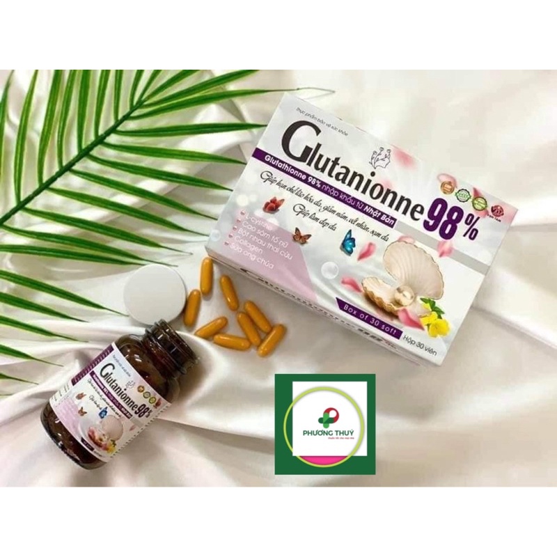 VIÊN  TRẮNG DA GLUTANIONE 98