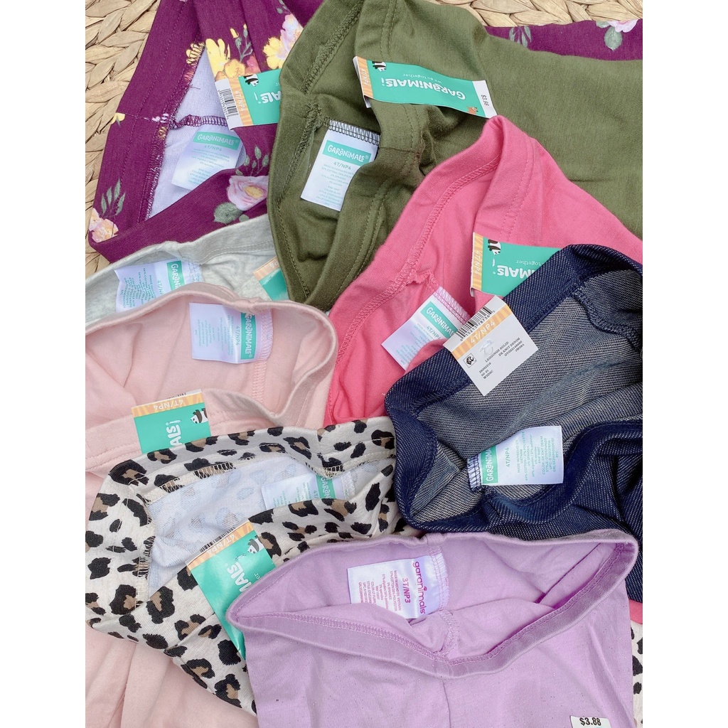 Quần legging dài cho bé gái xuất dư Garanimals - QGGA - bebefamilyshop