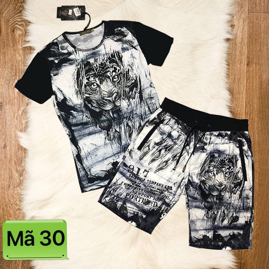 BỘ NAM 3D HÈ CAO CẤP mã 30 .