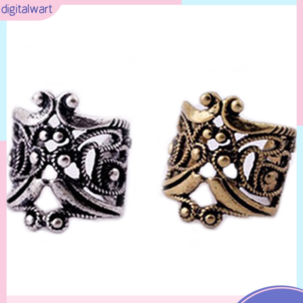 Khuyên kẹp tai hoạ tiết rỗng phong cách Vintage Punk cá tính