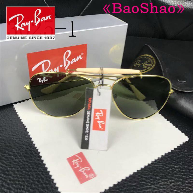 Kính Râm Ray Ban Ban Ban Ban Đêm Aviator 3025 Phân Cực 001 / 57 58mm