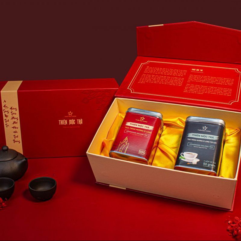 Combo trà trầm hương - Quà tặng cao cấp