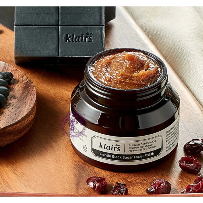 Tẩy Da Chết Klairs Gentle Black Sugar Facial Polish 110g