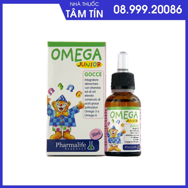 Omega 3 Junior - Hỗ trợ quá trình phát triển não bộ và mắt của trẻ nhỏ