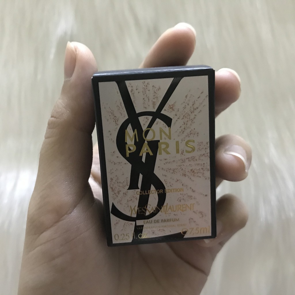  (Mini) Nước hoa YVES SAINT LAURENT Mon Paris Eau De Parfum Collector Edition 7.5ml