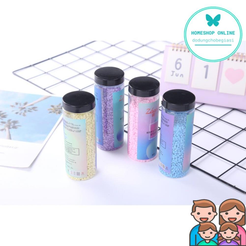 Hộp Viên xả thơm quần áo nội địa hạt xả thơm làm mềm vải 110g lọ nhiều mùi thơm nước hoa quả ngọt