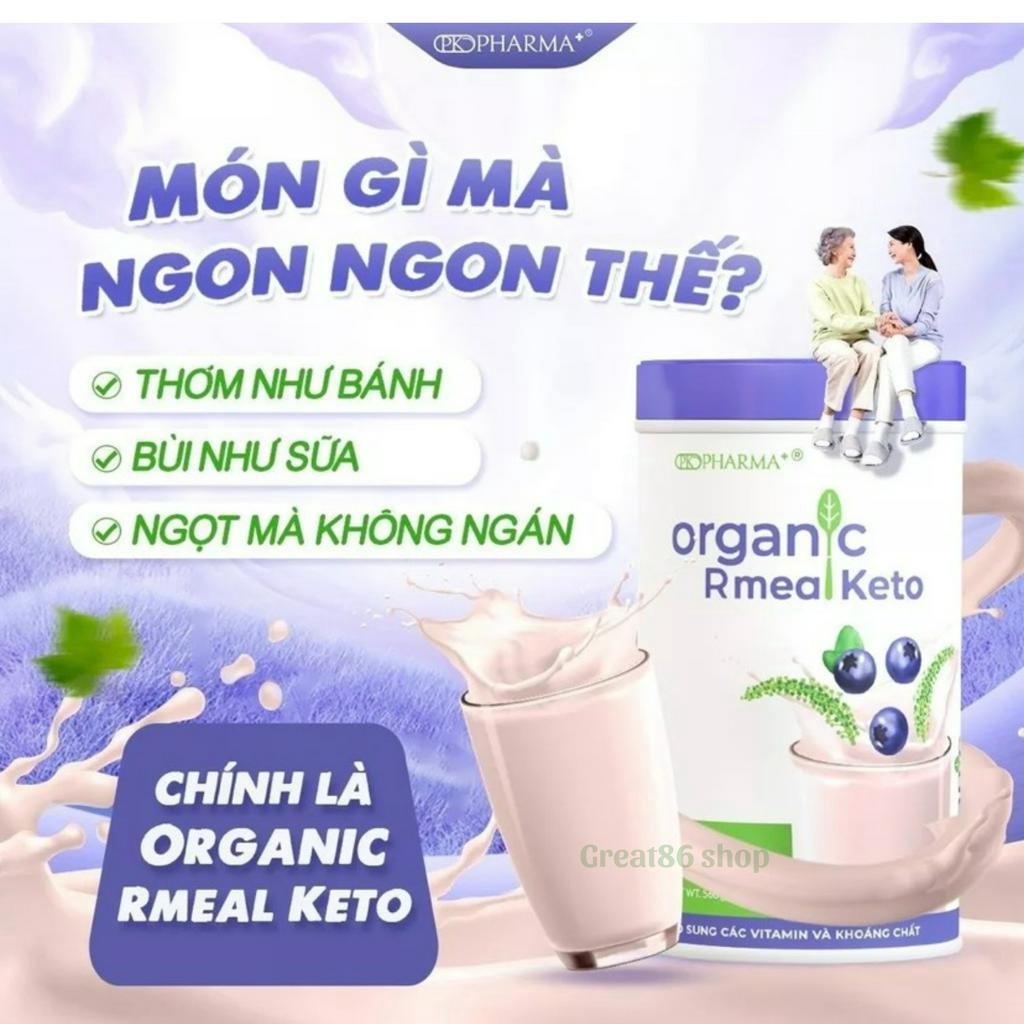 Bữa ăn lành mạnh Organic Rmeal Keto Dr Lacir  tăng sức đề kháng kiểm soát cân nặng, bổ sung dinh dưỡng, 300g và 560g