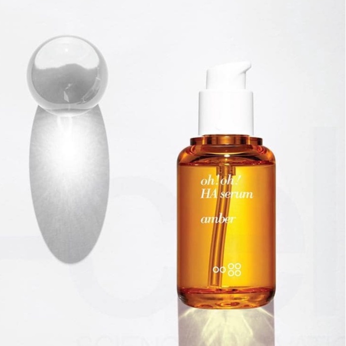 Tinh Chất Hyaluronic Acid Dưỡng Ẩm Chuyên Sâu oh!oh! HA Serum : amber  H.A