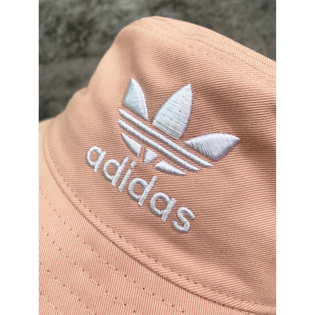 Mũ nón nam nữ Thời Trang - BUCKET HAT - ADICOLOR HAT PINK 2021